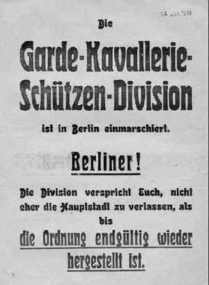 Luxemburg/Liebknecht-Mörder Garde Kavallerie-Schützen-Division